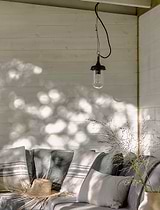 Harbour Outdoor Pendant Carbon