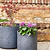 Holbeton Round Planter 42 cm Grey