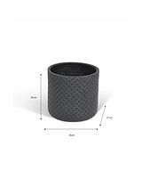 Holbeton Round Planter 34 cm Antique Green