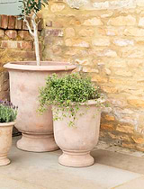 Ubley Planter 45 cm Terracotta