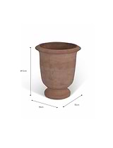 Ubley Planter 64.5 cm Terracotta