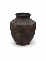 Portesham Vase Large Antique Brown