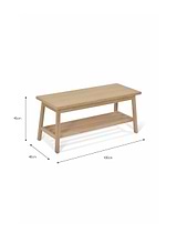 Hambledon Hallway Bench Natural