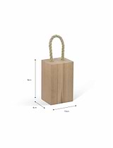 Hambledon Door Stop Natural