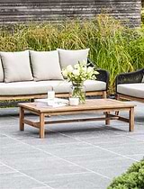 Slatted Coffee Table