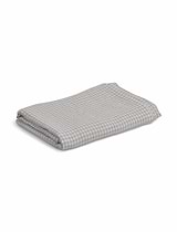 Oaksey Checked Tablecloth 140x230cm Natural