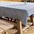Oaksey Checked Tablecloth 140x230cm Ink