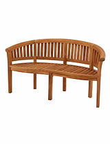 Crummock Teak Bench 3 Seater 160cm