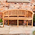 Crummock Teak Bench 3 Seater 160cm