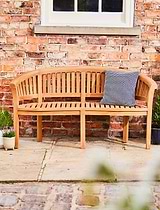 Crummock Teak Bench 3 Seater 160cm
