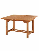 Arrow Teak Extendable Dining Table