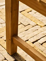 Malvern Teak Side Chair