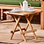 Calcot Teak Square Folding Table 50cm x 50cm