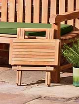 Calcot Teak Square Folding Table 50cm x 50cm