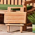 Calcot Teak Square Folding Table 50cm x 50cm