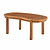 Crummock Teak Coffee Table 120cm x 60cm