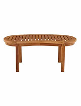 Crummock Teak Coffee Table 120cm x 60cm