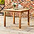 Marbrook Teak Square Dining Table | Natural