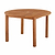 Churn Teak Round Table 120cm
