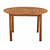 Churn Teak Round Table 120cm