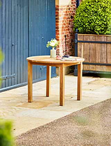 Churn Teak Round Table 120cm