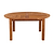 Churn Teak Round Deep Table 160cm