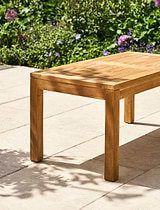 Bibury Teak Coffee Table 100cm x 50cm 