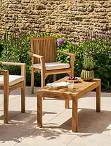 Bibury Teak Coffee Table 100cm x 50cm 