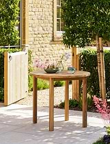 Churn Teak Round Table 90cm