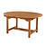 Avon Teak Oval Extending Dining Table 150-210cm