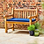 Bench Cushion 120cm Blue