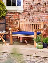 Bench Cushion 120cm Blue