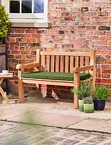 Bench Cushion 120cm Green