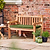 Bench Cushion 120cm Green