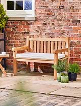 2 seater garden bench cushion top