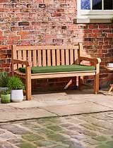 Bench Cushion 150cm Green