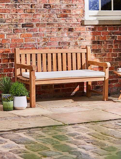 Bench Cushion 150cm Natural