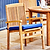 Chair Seat Cushion Large Blue