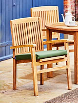 Chair Seat Cushion Large Green