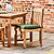 Chair Seat Cushion Large Green