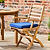 Chair Seat Cushion Small Blue