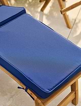 Toddington Steamer Cushion Blue