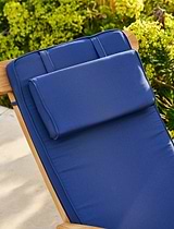 Toddington Steamer Cushion Blue