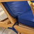 Toddington Steamer Cushion Blue