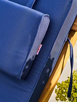 Toddington Steamer Cushion Blue