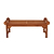 Lutyens Teak Coffee Table 80cm x 60cm