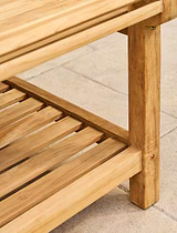Lutyens Teak Coffee Table 130cm x 60cm