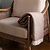 Leigh Reversible Throw Natural Wool
