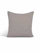 Stockwell Herringbone Cushion 60x60cm Natural Wool