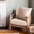 Stockwell Herringbone Cushion 60x60cm Natural Wool